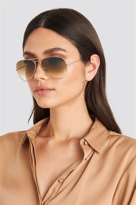 large aviator sunglasses ray ban.